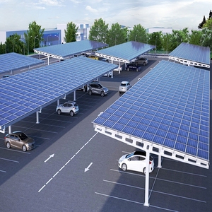 Thiết Kế Hiện Đại Nhôm Năng Lượng Mặt Trời Trần Pergola Xe Công Viên Tán 3 Xe Bảng Điều Khiển Năng Lượng Mặt Trời Carport Với Tích Hợp Năng Lượng Mặt Trời Hệ Thống - Product Image 3