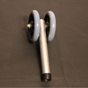 Aluminum Alloy <b>Caster</b> <b>Wheels</b> Phi28 Pipe Diameter Silent Universal For Walking Aid Repair Replacement Parts - Product Image 2