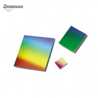 Low Stray Light Holographic Planar Grating Optical Glass Custom Wavelength High Precision Surface Analytical Spectroscopy DQ