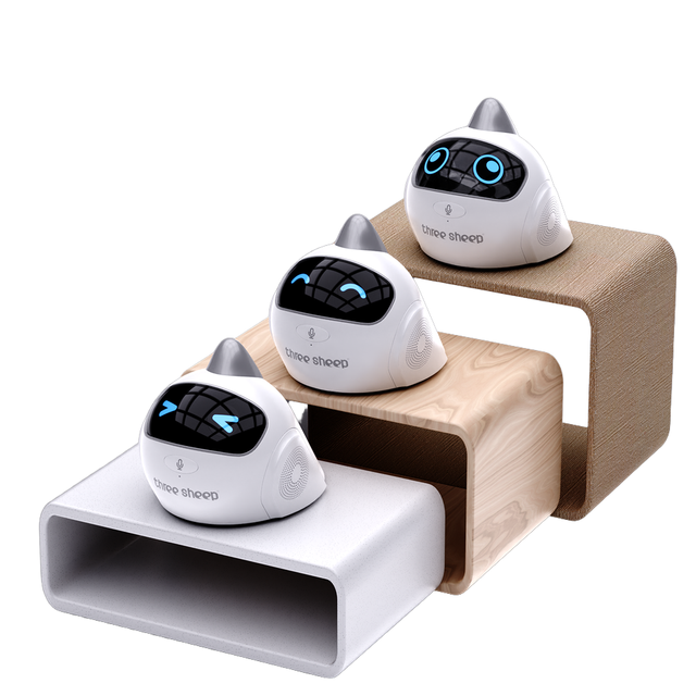 Latest Trend Interactive AI Intelligent Dialogue Bear Plush Speaker Custom Novel Facial for Baby Education Nursery Decor