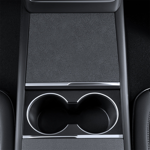 Autocollant de console centrale pour <span class=keywords><strong>Tesla</strong></span> New Model 3 Highland, patch de protection décoratif en <span class=keywords><strong>Alcantara</strong></span> suède pour le contrôle central - Product Image 1