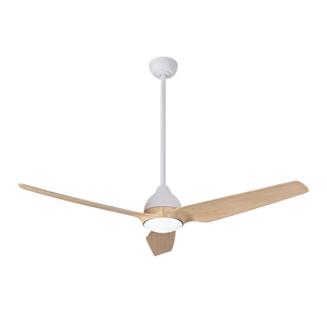 Ventilador de Techo de Tres Aspas con Acabado Elegante, de ABS, para Decoración Minimalista y Moderna de Dormitorios y Salas de Estar - Product Image 4