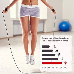 <span class=keywords><strong>Cuerda</strong></span> de <span class=keywords><strong>saltar</strong></span> con logotipo personalizado de fábrica, <span class=keywords><strong>para</strong></span> gimnasio en casa, ejercicio, deportes en interiores y entretenimiento - Product Image 6