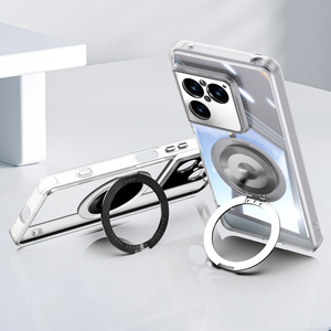 Funda Trasera con Carga Inalámbrica TPU+PC para Sony Xperia 10 VIII/1VIII con Soporte Giratorio, Funda Magnética para <span class=keywords><strong>iPhone</strong></span> 16/17 Pro - Product Image 3