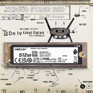 Original KC3000 M2 SSD 1,5TB M.2 2280 NVME SATA Interne Solid-State-Laufwerke für Laptop PC SKC3000S512 - Product Image 2