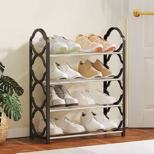 Moderno portascarpe staccabile resistente in metallo di plastica per la casa dormitorio soggiorno uso per la conservazione delle scarpe - Product Image 3
