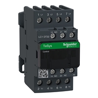 Contacteur de résistance LC1DT32B7C, bobine 24V AC, contact 32 A, 690V 4 pôles, NO, série LC1D