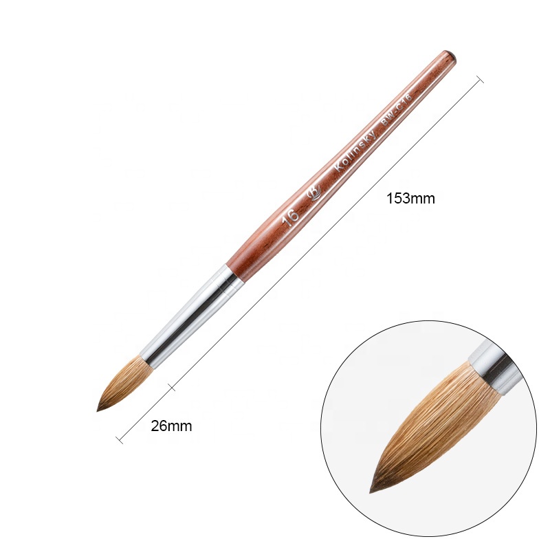 nails brush acrylic kolinsky 777