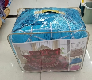 Nuovo Set <span class=keywords><strong>di</strong></span> Biancheria da Letto <span class=keywords><strong>di</strong></span> Lusso per Matrimonio, Misura King, 10 Pezzi, Set <span class=keywords><strong>Lenzuola</strong></span> in Cotone con Copripiumino e Tende Coordinate - Product Image 6