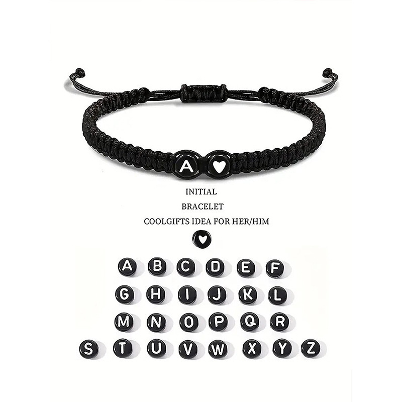 Customer selects letters