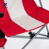 Fauteuil pliant d'extérieur confortable et simple, style populaire 2026, pour la pêche et le camping, avec sac isotherme