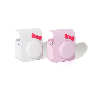 กระเป๋ากล้องหนัง PU สำหรับ Fujifilm <span class=keywords><strong>Instax</strong></span> Mini 13 ป้องกันการกระแทก กันฝุ่น พร้อมสายสะพายไหล่ปรับได้ ผลิตตามสั่งจากโรงงาน - Product Image 4