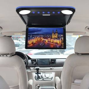 Nouveau moniteur de voiture rabattable de 11,6 pouces, grand angle, tactile, à fixer au plafond, moniteur pour siège arrière de voiture - Product Image 1