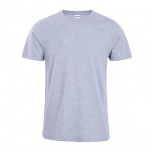 100% Cotton Advertising Blank T-Shirts for Men Custom Logo Printing <b>Plain</b> <b>Tees</b> for Casual Promotional <b>White</b> Cotton T Shirt - Product Image 4