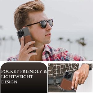 N52 imanes Cartera desmontable Compatible Business cuero Carteira masculina con espejo ventana tarjetero <span class=keywords><strong>Billeteras</strong></span> - Product Image 6