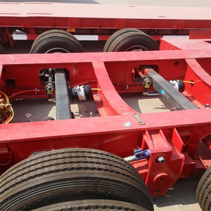 <span class=keywords><strong>Remorque</strong></span> modulaire hydraulique à plateau surbaissé pour pales d'éoliennes, 6 essieux, 24 roues, 60 tonnes - Product Image 5