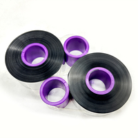 Ruban de résine TTO 55 mm x 600 m, encre noire, transfert thermique, compatible avec l'imprimante MARKEM, largeur 24 mm