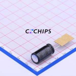 Condensador Electrolítico de Aluminio de Orificio Pasante 16YXF1000MFFCT810X20, Orificio Pasante, D10xL20mm 1000uF 20% 16V 1.05A-100kHz - Product Image 1