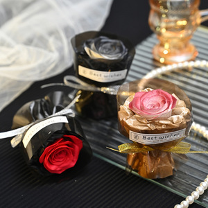 Fiore Tascabile per San Valentino, Fiore Eterno per Festival della Dea, Fiori Secchi/Setosi, Bouquet Simulato, Aromaterapia, Fatto a Mano in Cina - Product Image 2