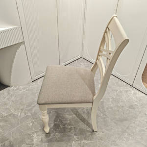 Новый Ретро американский толстый деревянный обеденный стол набор 4 стула гостиная кухня Бытовая современный обеденный стол набор - Product Image 5