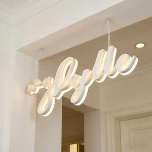 Lettres LED rétroéclairées en acrylique personnalisées pour enseignes commerciales, fabrication directe SONGWEN, IP65, lettres 3D, blanc chaud 2700K, installation facile - Product Image 3