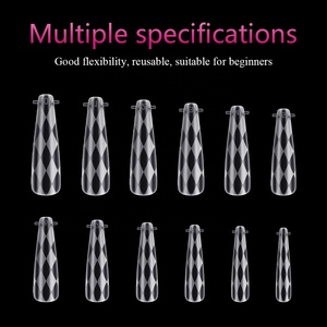 BQAN, 120 Uds., molde <span class=keywords><strong>de</strong></span> extensión <span class=keywords><strong>de</strong></span> <span class=keywords><strong>Gel</strong></span> para uñas, puntas <span class=keywords><strong>de</strong></span> uñas postizas transparentes <span class=keywords><strong>de</strong></span> doble forma, puntas <span class=keywords><strong>de</strong></span> uñas para herramientas <span class=keywords><strong>de</strong></span> salón <span class=keywords><strong>de</strong></span> uñas - Product Image 6