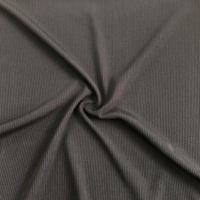Tissu côtelé en tricot de haute qualité, légèrement élastique, 70D, en soie de lait, pour vêtements et vêtements de nuit pour femmes, poids moyen