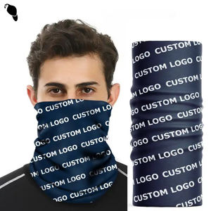 LEO مخصص الرقبة غايتر الفضة أيون التكنولوجيا متعددة الوظائف المضادة للبكتيريا أنبوب سلس باندانا حماية البنفسجية قناع الوجه في الهواء الطلق - Product Image 5