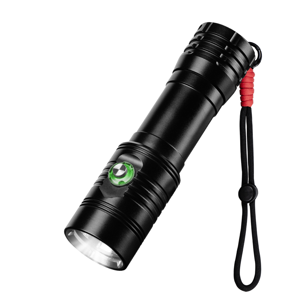 Lampe Torche De Plongée Scube Ultra Puissante 1200LM – Étanche Et Parfaite Pour La Pêche, Le Camping Et Les Aventures Sous-marines