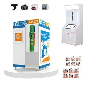 Fashion Popular Selfie Photo Booth 21.5 inch Touch Screen Camera DSLR Photo Booth Beauty Mirror Photo Booth Machine