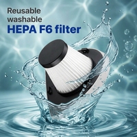 Aspirateur de voiture portable sans fil mini ultra-silencieux à commande tactile, aspiration puissante 4300Pa, DC12V