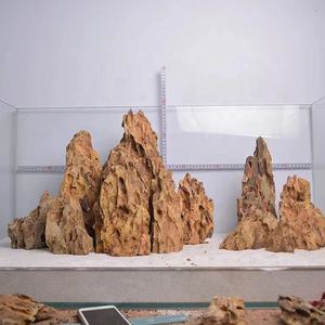 Decorazione dell'acquario in pietra naturale Dragon Stone Rock dimensioni miste per la decorazione di acquari Micro Landscape - Product Image 5
