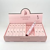 Vente en gros de parfums de voyage 35 ml, emballage portable, mini-parfum, parfum frais pour femmes, parfum longue durée, brume parfumée de luxe