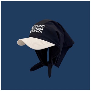 Pañuelo para la cabeza con lazo frontal para mujer, sombrero de sol de verano, pañuelo triangular a cuadros estilo campestre, gorra de béisbol, para viajes, playa, vacaciones, actividades al aire libre, para niña - Product Image 2