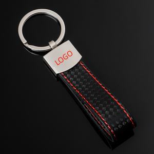 Wholesale High Quality Durable Zinc Alloy PU Leather Custom Logo Sports Car <strong>Keychain</strong> for Mercedes for for <strong>VW</strong> - Product Image 2