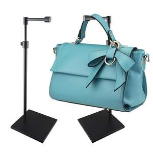 <b>Top</b> Seller Purse <b>Display</b> <b>Stand</b> Adjustable Height Handbag <b>Display</b> <b>Stand</b> Metal <b>Table</b> - Product Image 1