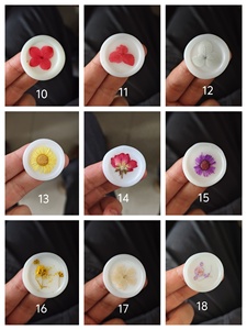Etiquetas Adhesivas de Cera con Flores Secas Color Rosa Polvoriento, para Decoración de Empaques de Boda, 2026 - Product Image 6