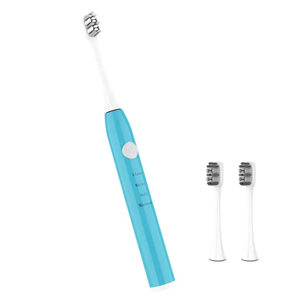 Etiqueta privada Vibrador de viaje Carga Adultos Accesorios Vibrador Sensor de presión Ipx7 Cepillo de dientes eléctrico sónico inalámbrico