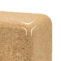 Blocs de yoga en liège naturel écologique haute densité, bords arrondis, briques robustes pour la flexibilité, couvercles, bouchons de bouteilles, fermetures