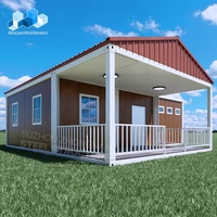 Maison préfabriquée modulaire Zhongnan, bureau portable détachable de 20 pieds, mini-maison mobile, conteneur préfabriqué