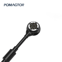 Grosir desain baru kabel pengisian daya Cepat magnetik Hbi59-1.5 kabel Data Pogo Pin untuk tampilan besar