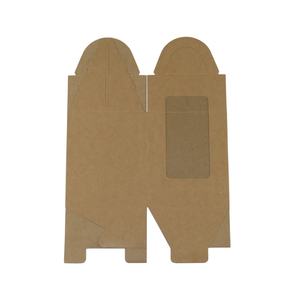 Caja de Regalo de Papel Kraft para Pastelería, con Logotipo Personalizado, para Empacar Dulces, Mini Pasteles y Galletas, con Ventana - Product Image 6