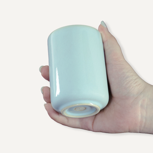 Vendita calda fatta a mano Ru forno porcellana tazza <span class=keywords><strong>di</strong></span> tè-tazza <span class=keywords><strong>di</strong></span> smalto Tianqing con Nezha Design dei cartoni animati, tazza personalizzata con sigillo del maestro - Product Image 4