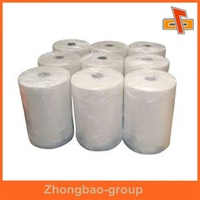 Manchon thermorétractable en PVC personnalisé et étanche pour l'emballage de bouteilles et de carafes, film transparent soufflé