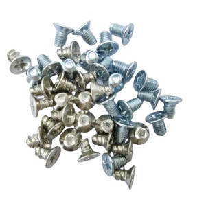 Gran oferta DIN7981 tornillo autorroscante de cabeza plana <span class=keywords><strong>M1</strong></span> M2 M3 tamaños Acero al carbono inoxidable Material de aleación de zinc sujetadores para sujeción - Product Image 1