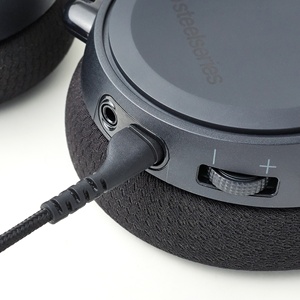 สายเคเบิลเสียงแบบถักไนลอนขนาด 3.5 มม. ถึง 8 พิน สำหรับเปลี่ยนสาย AUX สำหรับหูฟัง <span class=keywords><strong>Steelseries</strong></span> <span class=keywords><strong>Arctis</strong></span> 3/5/7/Pro - Product Image 6