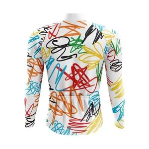 Maillot de Ciclismo Zede Personalizado con Estampado de Graffiti a Color, de Secado Rápido, Ligero, Transpirable y Resistente al Viento, en Varios Colores para Ciclistas - Product Image 4