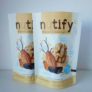 Bolsas de Plástico con Cierre Hermético Personalizadas para Envasado de Alimentos, Bolsas de Plástico con Cierre Hermético para Nueces - Product Image 4