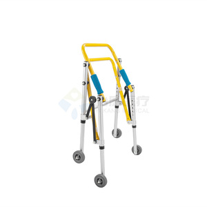 Yk9121l A Child Walking Aid Aluminum Alloy Wheeled <b>Walker</b> Pediatric Rehabilitation Training Standing <b>Frame</b> - Product Image 2