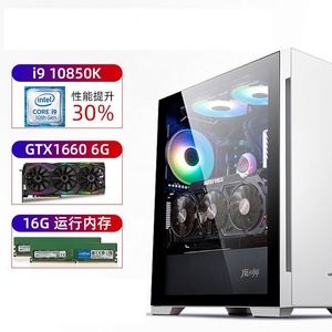 Ordenador de sobremesa i9 10850K GTX1660, superensamblado, refrigerado por agua, presentador de juegos, Internet, café, juego, difusión, diseñador, PC - Product Image 2